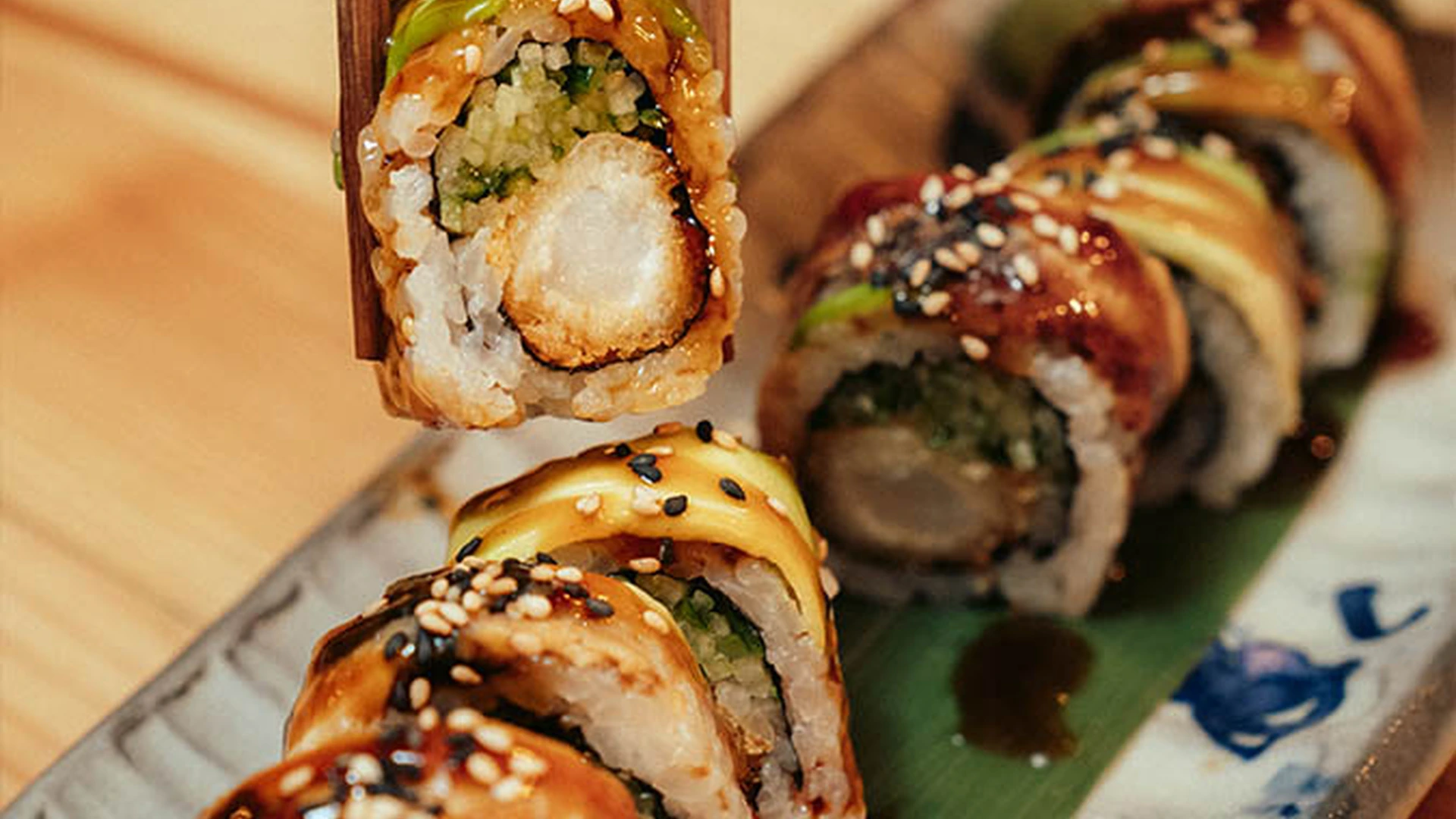 Sushi gastronomia japonesa en Sibuya en La Plaza de Madnum